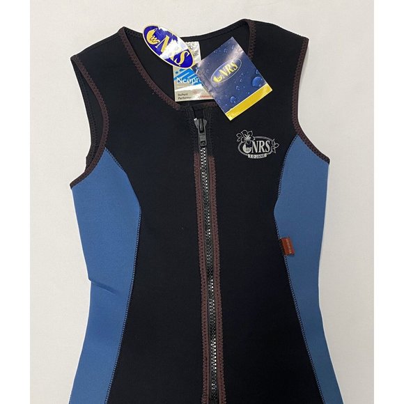 NRS Women's Little Jane 3.0 Small Wetsuit Black Blue NWT - Picture 2 of 11